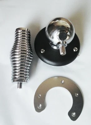 Heavy Duty Antenna Ball Mount with Potbelly Spring for 3 8 Bolt Antennas - Image 1 of 3
