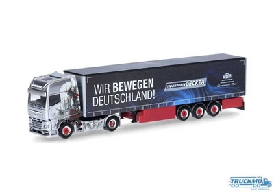 HERPA - MINIATUREMODELLE MAN WIR BEWEGEN DEUTSCHLAND -  TRASPORT DECKER - SCALA  - Immagine 1 di 3