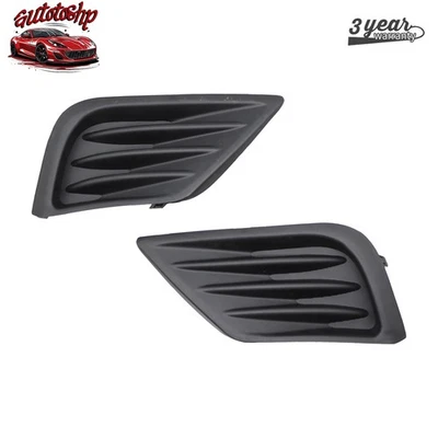 Fog Light Cover Set For 2016-2018 Nissan Altima Front Left and Right Textured Foto 1 de 4