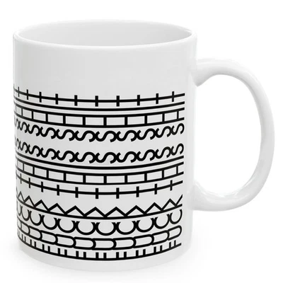 JUNHAO-SHOP 11oz Mug F*ck This Sh*t Pattern Funny Rude Humour Coffee Mug Cup Xmas Gift UK