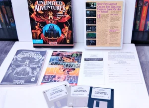 AD&D Unlimited Adventures Fantasy Construction Kit Manual 3.5" Discs IBM PC 1993 - Bild 1 von 8