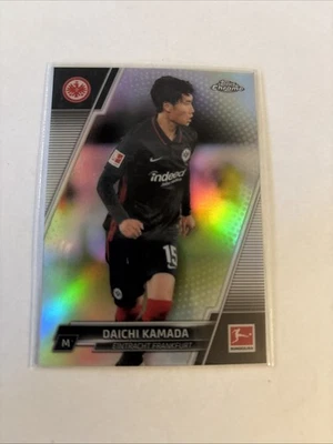 2021-22 Topps Chrome Bundesliga - Daichi Kamada #39 Refractor - Image 1 of 2