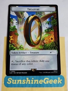 Treasure Token (2094) Sonic Secret Lair Drop Regular Sonic - Picture 1 of 2