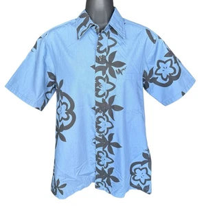 Vintage Mamo Howell Men’s Hawaiian Shirt Full Button Floral Small - Picture 1 of 5