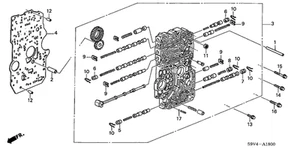 Genuine Honda Body Main Valve 27000-PVG-A00 - Picture 1 of 1