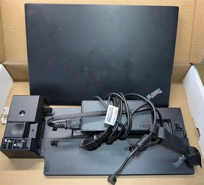 Lenovo ThinkPad T480s, 14" Touch LCD, i5-8350U 1.70GHz, 8GB, No Drive, Dock+AC - Image 1 of 4