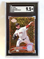 2011 Topps Cognac Diamond Anniversary Jon Lester Boston Red Sox SGC 9.5
