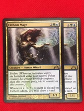 Magic The Gathering 2x Fathom Mage MTG Singles Rare Gatecrash NM