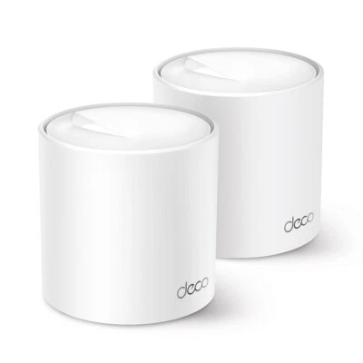* TP-Link Deco X60 AX5400 Whole Home Mesh Wi-Fi 6 System, Up to 5,300 Sq ft Abd - Image 1 of 4