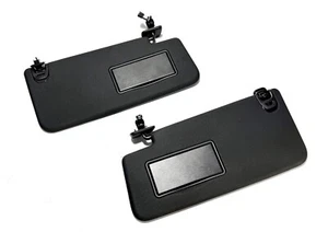 📌 2020-2024 RAM 1500 PARASOL PARABRISAS LADO IZQUIERDO Y DERECHO KIT NEGRO OEM - Imagen 1 de 24