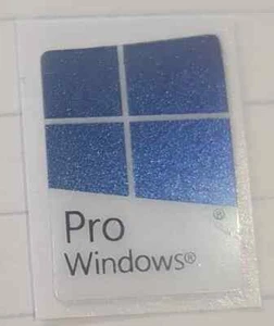 x2 Windows 11 Aufkleber blau Emblem Etikett Abzeichen Aufkleber Desktop Notbook PC Hülle - Bild 1 von 2