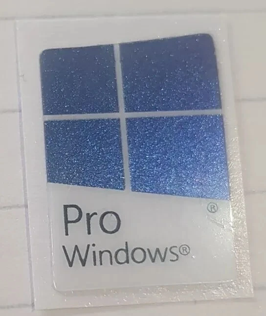 Pro Windows 11 Sticker Blue Emblem Label Badge Decal Desktop Notbook PC Case - Image 1 of 1