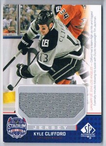 2014-15 SP GAME USED STADIUM SERIES MATERIALS JERSEYS KYLE CLIFFORD LOS ANGELES
