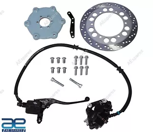 For Royal Enfield Bullet Complete Kit Front Disc Brake Assey + disc Wheel GEc - Picture 1 of 12