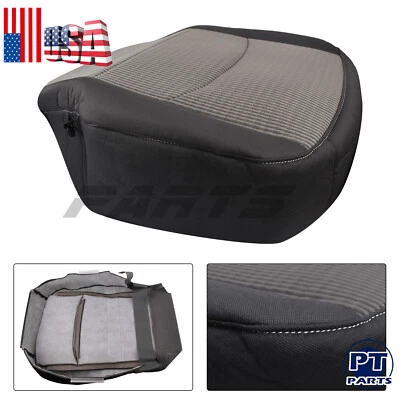 Cubierta de asiento de tela inferior del lado del conductor para Dodge Ram Power Wagon ST TRX 2009-2012  Foto 1 de 4