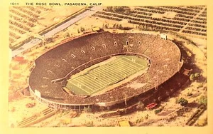 Postal vintage, Rose Bowl, Pasadena, CA - Imagen 1 de 1