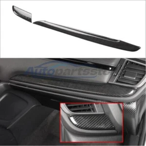 Fit For Honda CRV CR-V 2017-2020 Carbon Fiber Console Dashboard Cover Trim Decor - Picture 1 of 6
