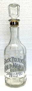 Antique Carafe Bottle Jack Daniels Numéro 7 Empty 1,5 Litre - Bild 1 von 8