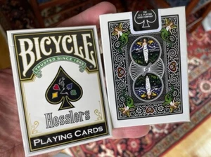 Cartas de juego de bicicleta Hesslers (maiden back) - Imagen 1 de 4