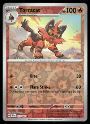 SV05: Temporal Forces #033/162 Torracat - Image 1 of 2