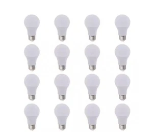 60-Watt Equivalent A19 Non-Dimmable CEC Rated LED Light Bulb Daylight (16-Pack) - Picture 1 of 3