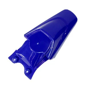 Guardabarros de barro cola trasera de plástico azul KLX110 estilo PIT PRO bicicleta de tierra de sendero - Imagen 1 de 2