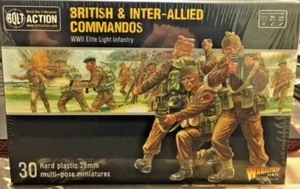 British & Inter Allied Commandos - Bolt Action - Warlord Games - NIB - Picture 1 of 2