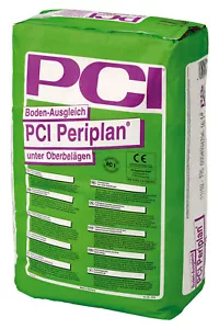 PCI Periplan 25 kg Spachtelmasse Nivelliermasse Bodenausgleich leicht verlaufend - Bild 1 von 4