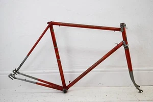 C.1950s SPECIAL C.N.C 59CM VINTAGE REYNOLDS 531 ROAD BICYCLE FRAME, SIMPLEX - Imagen 1 de 13