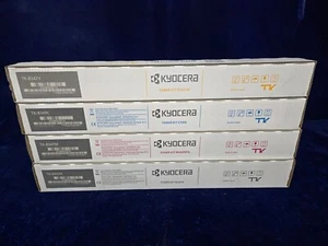 NEW Genuine Kyocera TK-8347 (TK8347) Toner Set B M C Y - Picture 1 of 1