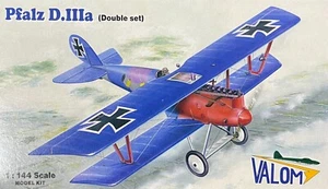 1/144 WW1 Fighter : Pfalz D.IIIa [4 x Options]  2in1 #14423 : VALOM - Picture 1 of 1