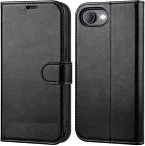 Pour APPLE IPHONE 16e COQUE PORTEFEUILLE ETUI HOUSSE LIVRE RABAT CARTE FLIP - Photo 1 sur 6