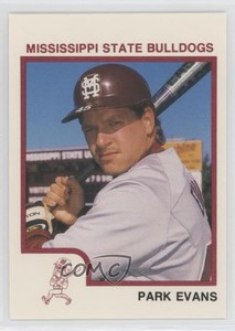 1991 Mississippi State Bulldogs Team Issue Park Evans