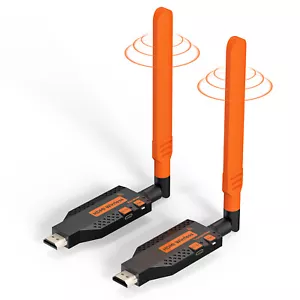 350FT 1080P Wireless HDMI Transmitter and Receiver Audio Video Extender Kit - Picture 1 of 9