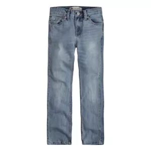 Levi's 505 Boys’ Regular Fit Faded Denim Blue Jeans, Size: 10 Regular, 25 X 25 - Picture 1 of 2