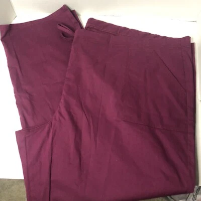 Pantalón Scrubstar Premium Vino Talla 3XL Unisex Parte Inferior Cordón Elastizado 2 Vías Nuevo con Etiquetas Foto 1 de 4
