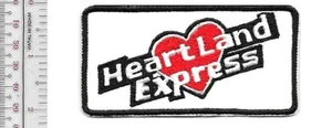 Vintage Retro Trucking Heartland Express Inc North Liberty Iowa Patch vel hooks - Picture 1 of 1