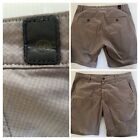 AG Adriano Goldschmied Tailored Shorts The Griffin Size   34R Brown Tailored