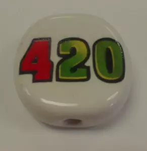 PIEDRA PARA FUMAR CIGARRILLOS DE CERÁMICA NUMERADA TAMBIÉN BUENA PARA CIGARROS PEQUEÑOS - Imagen 1 de 4