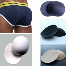2x Men Butt Padded Bum Pants Hip Enhancer Shaper Butt Lifter Boyshorts Underwear