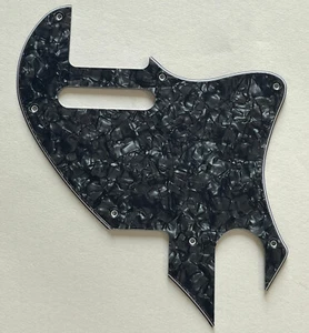 Piezas de guitarra convertible híbrido delgado de línea delgada con golpeador Black Pearl apto para EE. UU. Tele F Hole - Imagen 1 de 6