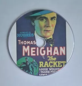 THE RACKET 1928 DVD PUBLIC DOMAIN FILM SILENT MARIE PREVOST, LOUIS WOLHEIM - Foto 1 di 1