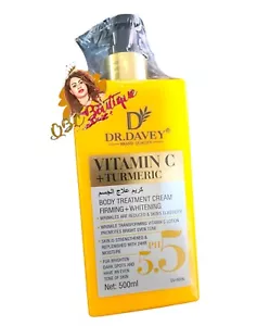 Loción corporal tumérica para wtning DR DAVEY VitC 500 ml - Imagen 1 de 3