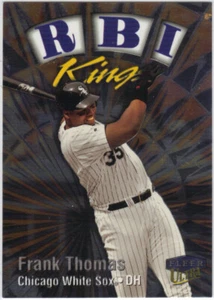 Tarjeta de Reyes Frank Thomas 1999 Fleer ULTRA RBI #RK21 casi nueva - nueva - Imagen 1 de 2
