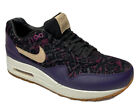 Nike Air Max 1 Prm Womens Sz 6.5 Premium Pattern Purple Dynasty 454746-500