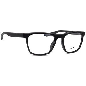 Nike Men's Eyeglasses 7039 001 Matte Black Square Frame 52[]18 140 - Picture 1 of 6