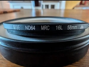 GOBE 58mm Neutral Density Filter 6 Stop - Picture 1 of 4
