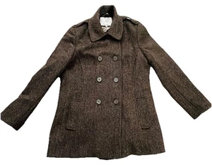 House Of Bruar Harris Tweed Womens Wool Sporting Jacket Coat Size UK 14 L Check - Picture 1 of 9