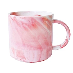 Marbling Ceramic Coffee Mug, Tea Cup for Office and Home, 13 Oz, Dishwasher a... - Picture 1 of 7