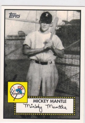 2007 Topps Mickey Mantle Story #MMS14 Mickey Mantle - New York Yankees - Image 1 of 2